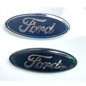 Odznaki z przodu samochodu calowy przednia kaptura maska bonneta odznaka tylna pnia naklejki dla Forda Skull F150 F250 Explorer Edge Akcesoria