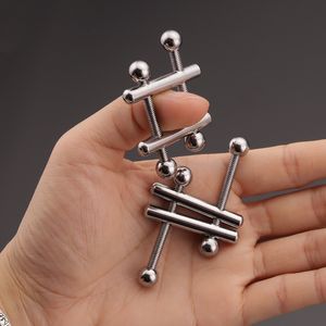 Justerbar metallnippelklämmor Stimulator BDSM Bondage Accessories SM Begränsning Sexiga leksaker för kvinnors vuxna spelbutik