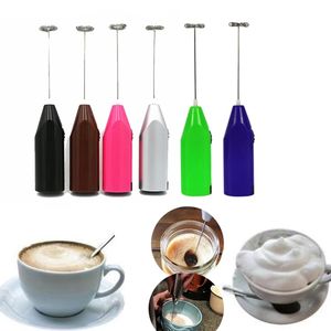 Milk Frother Electric Foamer Coffee Foam Egg Beater Stirrer Mini Portable Mixer Beverage Mixer Kitchen Whisk Tools Accessories