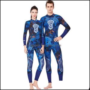 Costumi da bagno Attrezzatura per il nuoto Sport all'aperto Fanceey Costume da bagno per uomo Scuba Diving Suit per muta M Pesca subacquea Neoprene Wet Spears Drop De