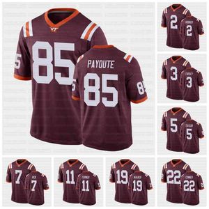 C202 Virginia Tech Hokies NCAA Maroon Football Gam