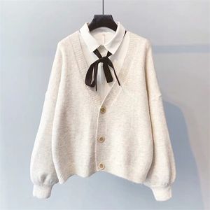 HSA Winter Women Cardigans Cashmere Sweater Knitted Jacket Girls Korean Chic Tops Woman's Sweaters jersey knit Cardigans 201203