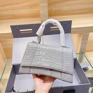 2022 Neue Handtasche aus Krokodilleder für Damen, Luxus-Geldbörsen, Designer-Einzel-Umhängetasche, Balck Femous, modische Umhängetasche, Alligator-Clutch-Geldbörse für Damen