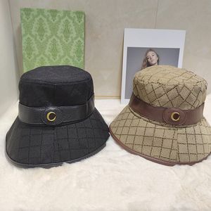 Moda Cappello da pescatore Lettera Cappelli Cappellini per uomo Donna Design piatto Alta qualità 2 colori