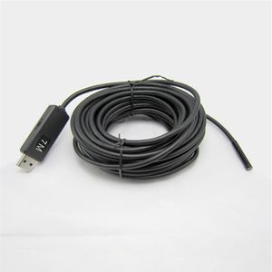 Wholesale used professional camcorders for sale - Group buy 2m m m usb mini Waterproof Car Endoscopio Tube mini Camera mm diameter Lens LED USB Endoscope Borescope238g