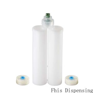 Adesivos Cartucho duplo de plástico selante 400ml 1-1 garrafa vazia de dois componentes para epóxi