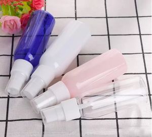 50ml Sanitizer Sprey Şişesi Boş El Yıkama Şişeleri Emülsiyon Pet Pet Plastik Sis Püskürtücü Pompa Kaplar Alkol LLFA