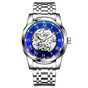 Business Automatic Sports Imported Crystal Lens Stainless Aço Watchl1