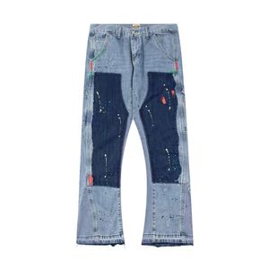 Jeans in denim grezzo da uomo con cimosa non lavata Indaco di alta qualità Piccola quantità Prezzo all'ingrosso Cotone stile giapponese Giappone ROSSO D3EW3s