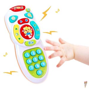 Baby Toys Music Telefone Mobile TV Controle remoto Educacional Educational Learning Machine Toy Gifts 220715