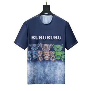 22SS Erkek Kadın Tişörtleri Yaz Avrupa Paris Polos Amerikan Yıldızları Moda Erkek Tshirts Star Casual T-Shirt Kadın Mans Tees Siyah