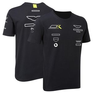 Custom Formula 1 Racing Team Driver Short-Sleeved T-Shirt for Fans