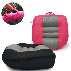 Car Seat Covers 1PC Cushion Heightening Height Mat Portable Breathable Driver Pad 38*38*10CM Universal