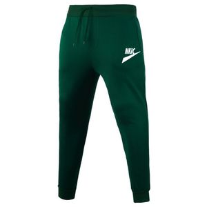 Bomullsmärke logotypen för män streetwear pants mode blyertsbyxa man ankel längd med dragkroppsbyxor för män avslappnade joggar