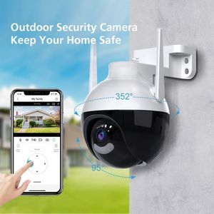 Kameras IP Wouwon Ultra HD 4MP 5MP Outdoor PTZ Dome WiFi Kamera CCTV Video Sicherheit Überwachung ICSee XMEyeIP