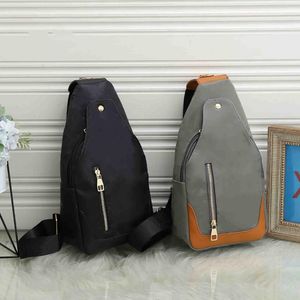 Fashion Plaid Leather Sling Men Chest Bag Small CrossBody Belt Bags Man Zipper Messenger Shoulder Bags For Male Wallet