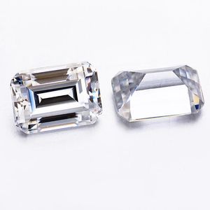 ルーズダイヤモンドZhanhao 6 8mm d-lカラーエメラルドカットモイサナイトクラリティ2022ブレスレットリングチェーンの卸売