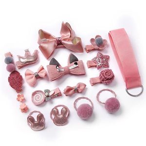 Hair Accessories Baby Clip Set Headband Cross Kid Cartoon Girl AccessoriesHair