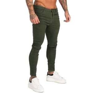 Jeans da marca Gingtto Men Homme Slim Fit Super Skinny Jeans for Men Hip Hop Torno