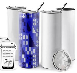 Warehouse USA 20 onblimazione tazze di sublimazione Dritti bicchieri dritti in acciaio inossidabile in acciaio inossidabile tazze coniche coniche a vuoto tazze da caff￨ isolate da aspirapolvere