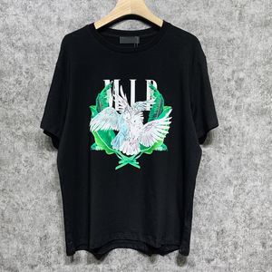 Top Quality Mens Designer T Рубашки повседневные футболки Удобные мужчины Женщины попугай Алфавит Принт 100% Хлопко