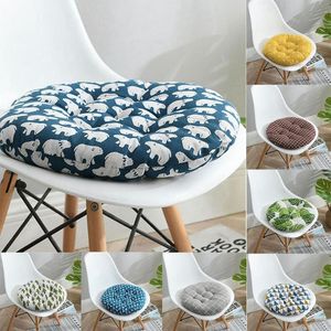 Cushion/Decorative Pillow Round Printed Thicken Home Decor Throw Chair Cushion Seat Cushions PillowsCushion/Decorative