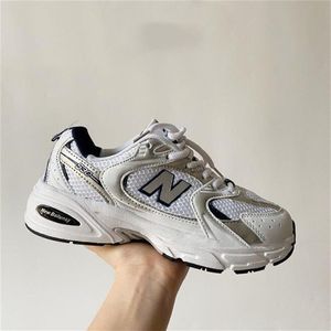 2022 New Women 530 Sneakers Dad Chunky Sneakers Mesh Casual Shoes Autumn Reflective Comfortable Breathable White Flats Female Plat233a on Sale