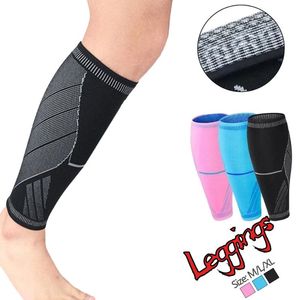 Elbow & Knee Pads Compression Calf Sleeve Basketball Volleyball Men Support Elastic Cycling Running Football Sport SleeveElbow ElbowElbow