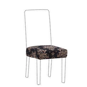 Poduszka/dekoracyjna poduszka kwiat drukowana krzesło Poduszka Poduszka Okładka retro siedzisko zdejmowana zmywalna elastyczna kadłuba na el jadalnia krzesło