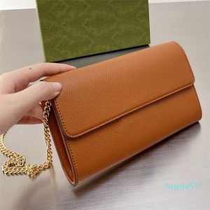 Designer kleine quadratische Tasche Klassische Damenhandtasche Damenmode Mutterhandtasche Handtaschen Umhängetaschen Kette