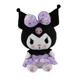 Retail Model 2022 Nya fyllda djur 25 cm Fem typer Partihandel Cartoon Plush Toys Lovely Kuromi Dolls