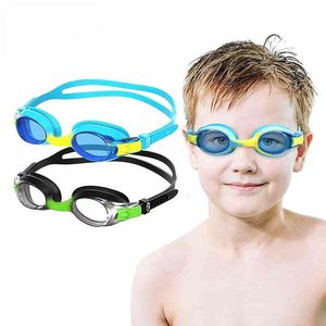 Findway Kids Swim Goggles (Age3-14) 안개 안개 없음 누출 수영 아이들 고글 어린이 유아를위한 편안한 편안한 헤드 스트랩 Y220428