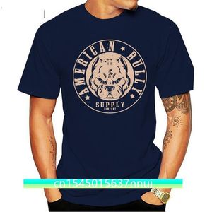 Big Block Męscy Czerwone American Bully Tops Tee T Shirt Pitbull dla mężczyzn Small5x Men Tops Tshirt 220702