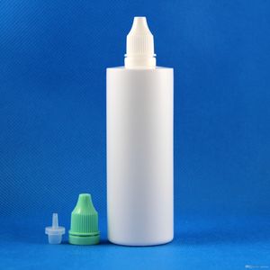 Plastic Dropper Bottles Tamper Proof Thief Safe Squeezable E cig Juice with fat nipple