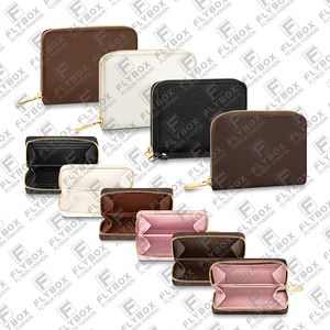 Kadın tasarımcı lüks moda gündelik zippy madeni para çantası mini cüzdan anahtar torbası yüksek kaliteli üst 5A n63070 m60067 m60574 n63069 n60229 kredi kartı sahibi hızlı teslimat