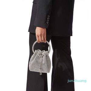 Designer- Women Fashion diamond Shoulder Bags Hasp Chains Messenger CrossBody bag shiny Clutch party prom Handbags Rhinestone/Diamante
