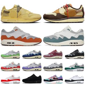 Wholesale shoes all for sale - Group buy Patta Waves Running Shoes for Mens Womens Designer All Black Sean Wotherspoon Noise Aqua White Gum University Blue Baroque Brown UNC OG Sports Sneakers Trainers