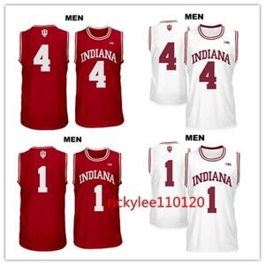 Xflsp Nikivip maglia da basket indiana hoosiers college victor 4 oladipo noah 1 vonleh maglia ricamo personalizzato cucita giocatore taglia S-5XL