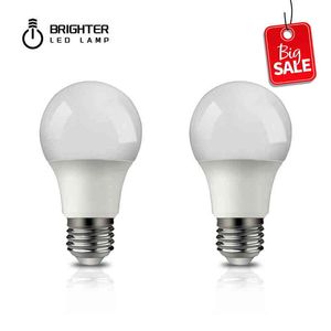 2PCS/로트 LED 전구 A60 9W 높은 밝기 E27 B22 Lampada 220V-240V 3000K 4000K Bombilla Lampada LED 스포트라이트 라이트 워마 흰색 H220428