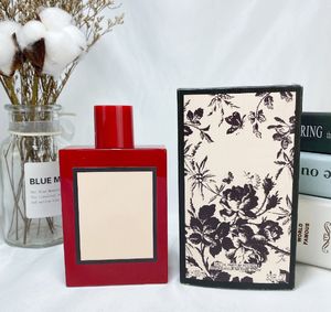 Charming perfume Bloom Flowers 100ml Black Green pink red Flowers Eau de Toilette fragrance for Women good smell long lasting