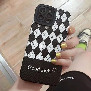 Черно -белый звонок для iPhone Case 12/13pro максимальный чехол по телефону 11 Dermatoglyphics xs xr Мужчины и женщины улыбаются лица 7p/8p