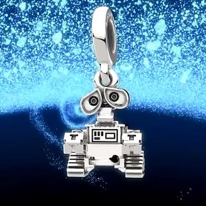 Disny plxel waly baumelnde Pandora-Charms für Armbänder, DIY-Schmuckherstellungssets, lose Perlen, 925er Sterlingsilber, Hochzeit, Party, Geschenk 792030C01