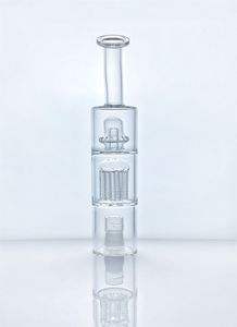 Glass 담아 11 인치 Vapexhale Water Pipe 2 Evo Evaporator Bubbler 용 브래킷이있는 Perc (GB-347)