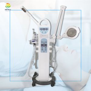 HENGCHI 11 In 1 Multifunctional Facial Microdermabrasion Machine Facial Steamer And Magnifying Lamp High Frequency Equipment