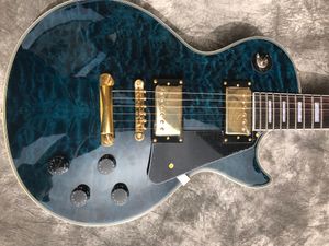 Blue Queen Black Kaston Six String Guitar Guitar nossa loja pode personalizar todos os tipos de guitarras