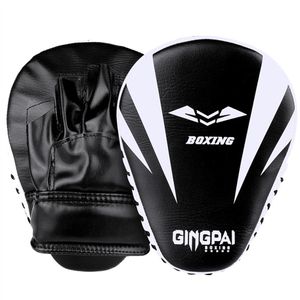 Factory whole 2 PCS Kick Boxing Gloves Pad Punch Target Bag Men MMA PU Karate Muay Thai Fight Sanda Training Adults Kids 287c