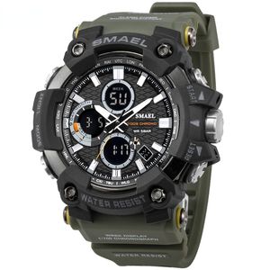 Orologio da polso sportivo da uomo, militare, resistente all'acqua, sportivo, LED, relogio digitale per orologio maschile