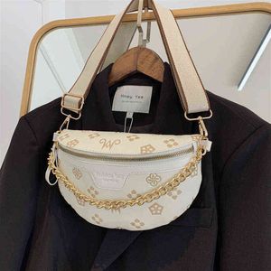 French Minority Women's Fanny packs Women's Fashion Versatile Chest Bag Ins Cross Waist Bag 22061728