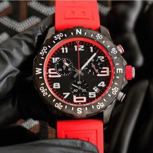 İzle Quartz Hareket Erkekleri İzle Klasik kol saati 44mm iş kol saatleri paslanmaz çelik kasa montre de hayat su geçirmez tasarımcı bileklik