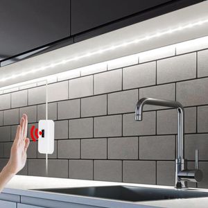 Paski ręczne zamiatanie machanie LED Light Light 5V USB Czujnik Motion Elastyczna lampa podświetlenia Wodoodporna do szafki do szafy kuchennej
